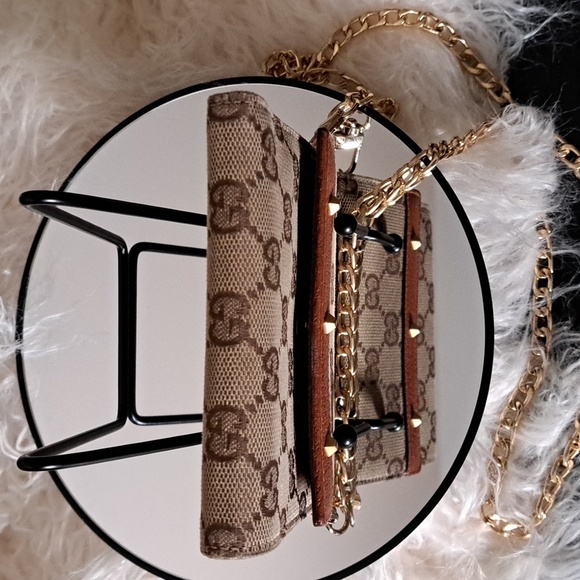 Gucci Compact Wallet on Chain EUzc - Picture 7 of 14